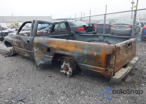 1995 Dodge Ram 2500 from USA, damaged, VIN 1B7KF26C1SS219965